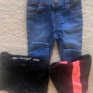 Girls Size 18 Month Jeans & Shorts  (All 3 pieces)